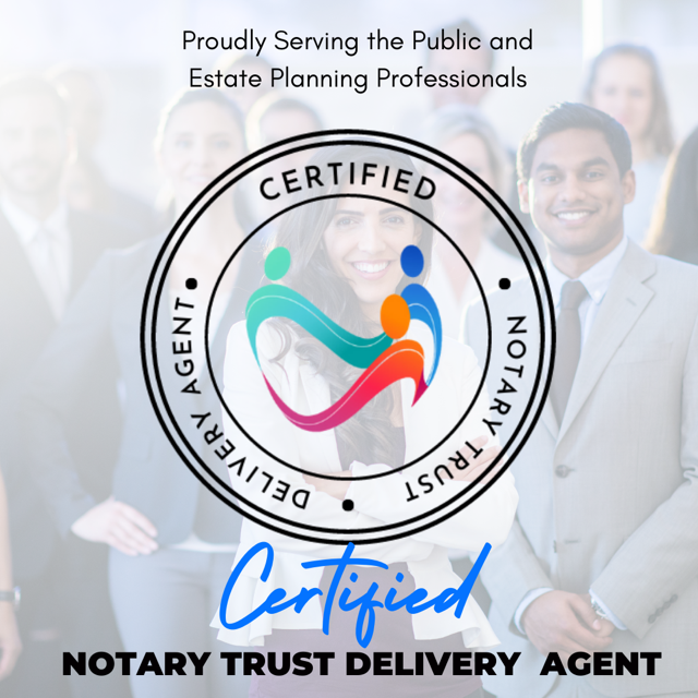 Certified Notary Trust Delivery Agent